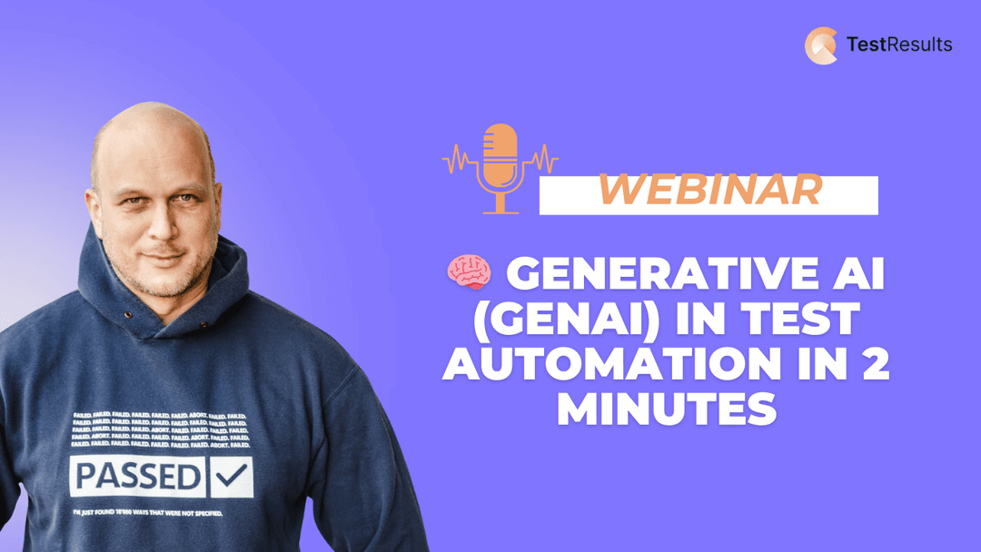 🧠 Generative AI (GenAI) in Test Automation in 2 minutes