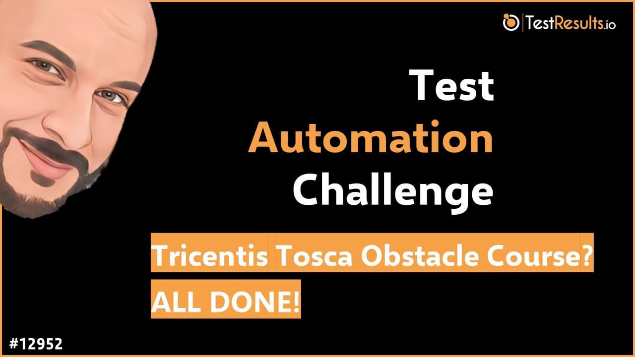 Tosca Challenge 12952  "Twins" || 78 seconds in TestResults